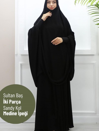 Soft Krep Sultan Ayrı İki Parça Takım Kol Sendi Manşet 