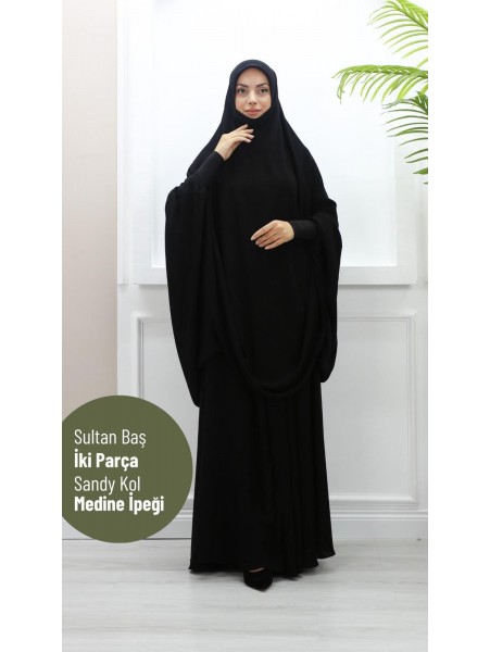 Soft Krep Sultan Ayrı İki Parça Takım Kol Sendi Manşet 