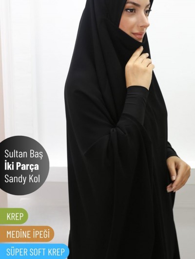 Soft Krep Sultan Ayrı İki Parça Takım Kol Sendi Manşet 