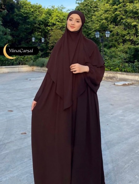 İpek Kumaş Üçlü Takım Elbise Arkası 2 Kat Sufle Seyyar Peçe Takım