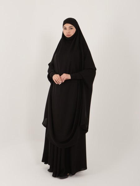 İnce Krep Afgan İkili Takım Etek Kloş İnce Krep Afgan İkili Takım Etek Kloş